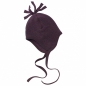 Preview: Bio Baby-Mütze Fleece, lila/melange