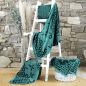 Preview: Bio Frottee Set, Farbe: green/Smaragd