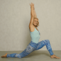 Preview: The Spirit of OM Yoga-Leggings lang Blue Spirit