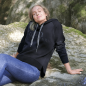 Preview: The Spirit of OM Hoodie aus 100 % Bio-Baumwolle und 70% Viskose