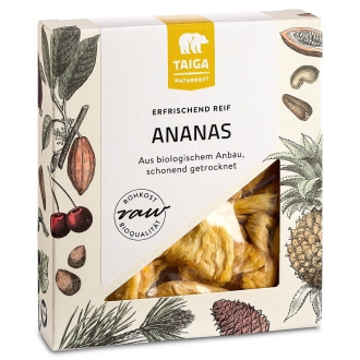 Bio Ananas-Stücke 70 g, Rohkost-Qualität