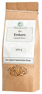 Bio Einkorn, ganzes Korn 500 g - deutsche Ernte