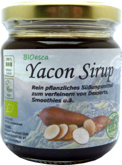 Bio Yacon Sirup 250 g, Rohkostqualität