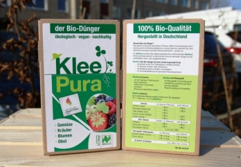 KleePura "Bio Festdünger" vegan, Naturland-zertifiziert, 0,75 kg