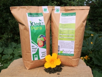 KleePura "Bio Festdünger" vegan, Naturland-zertifiziert, 5 kg