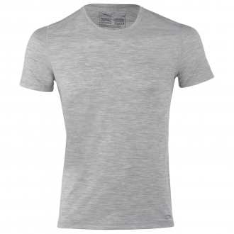 Sport Shirt aus Wolle/Seide, silver