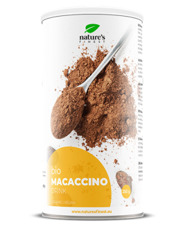 Bio Macaccino, 250 g - Maca-haltiges Roh-Kakao-Getränkepulver