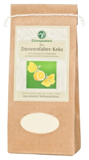 Bio Zitronenfalter-Keks, Urdinkel-Backmischung 270 g - Getreide aus deutschem Bio-Anbau (MHD: 20.01.24)