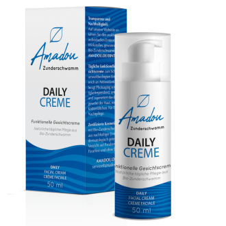 Amadou Daily Creme, 50 ml -  Gesichtscreme Zunderschwamm Naturprodukte