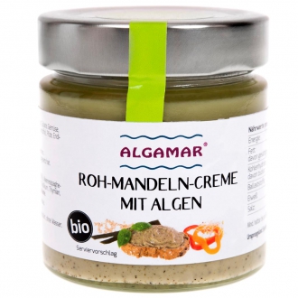 Bio Rohmandeln-Creme mit Algen, 180 g