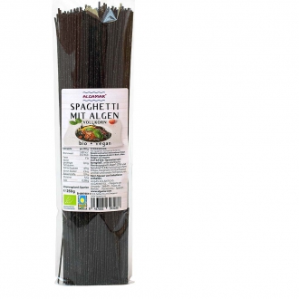 Spaghetti mit Algen, 250 g , bio & vegan, Vollkorn