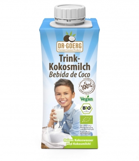 Trink-Kokosmilch, 200 ml, bio & fair trade von Dr. Goerg