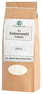 Bio Einkorn-Mehl, Vollkorn, 500 g - deutsche Ernte