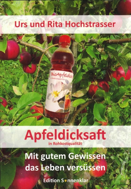 Broschüre Apfeldicksaft - mit 60 leckeren veganen Rohkostrezepten