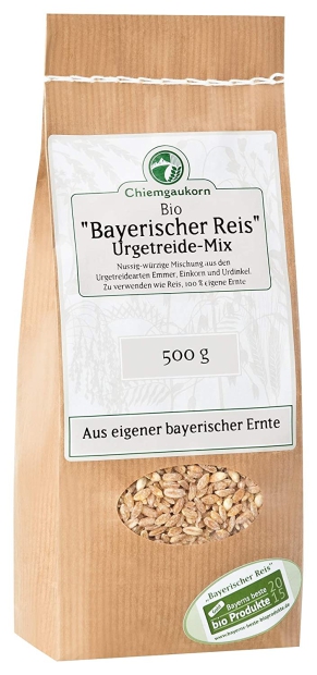 Bio Urgetreide-Mix, poliertes Korn 500 g - deutsche Ernte