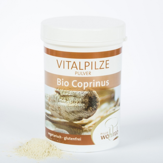 Bio Vitalpilz Coprinus comatus Pulver, 100 g