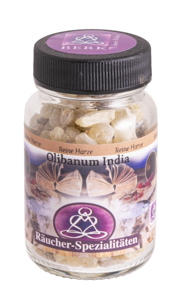 Olibanum India 60 ml-Glas, Reines Harz zum Räuchern
