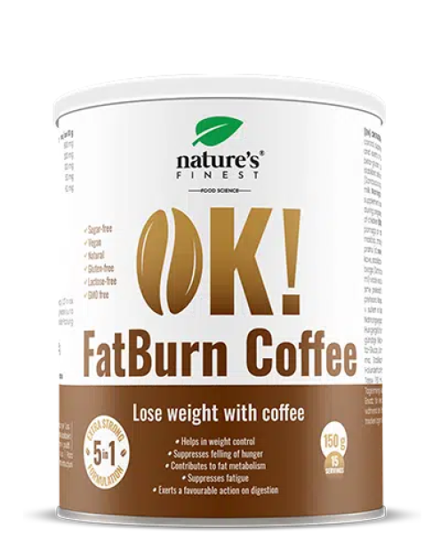 Premiumkaffee-Pulver auf Reismilchbasis. Mit L-Carnitin, Guarana und Holunderbeerenextrakt.