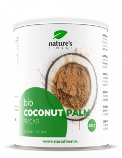 Bio-Kokosblütenzucker, 250 g, vegan, glutenfrei, ohne Zusatzstoffe