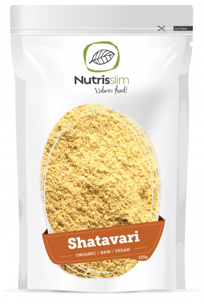 Bio Shatavari-Pulver, 125 g,  Rohkostqualität