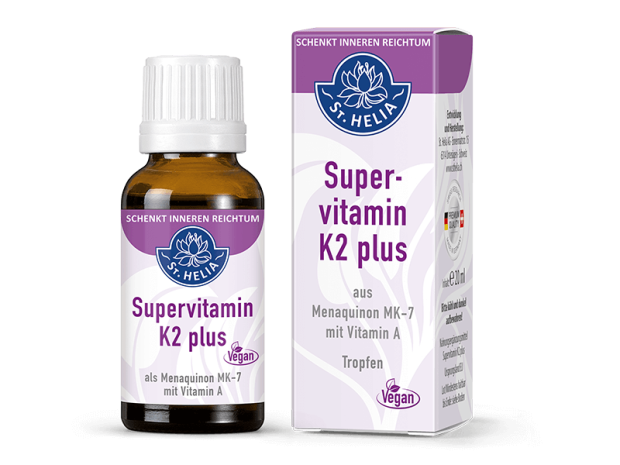 Vitamin K2 plus Tropfen mit Vitamin A + E